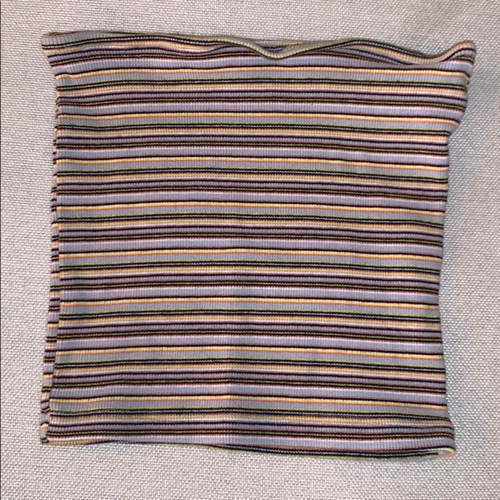 Brandy Melville striped tube top